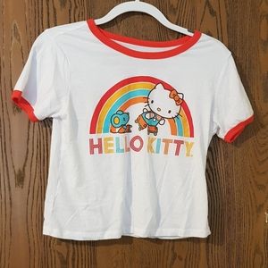Hello Kitty crop top adults size